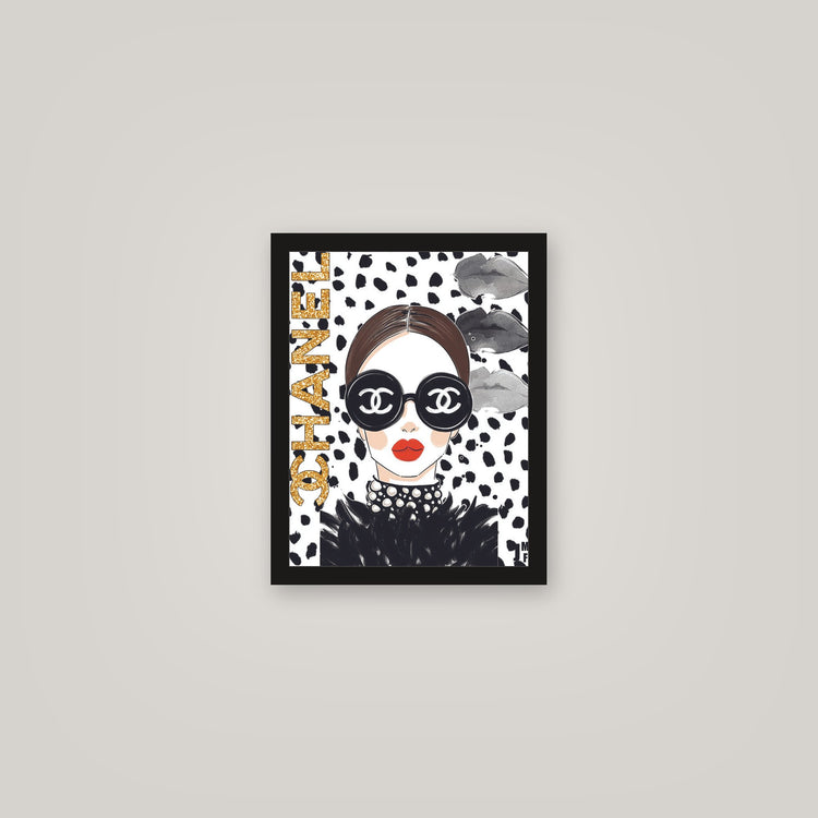 [auto-mockup] COLOR GIRL POSTER - 11 x 14in.