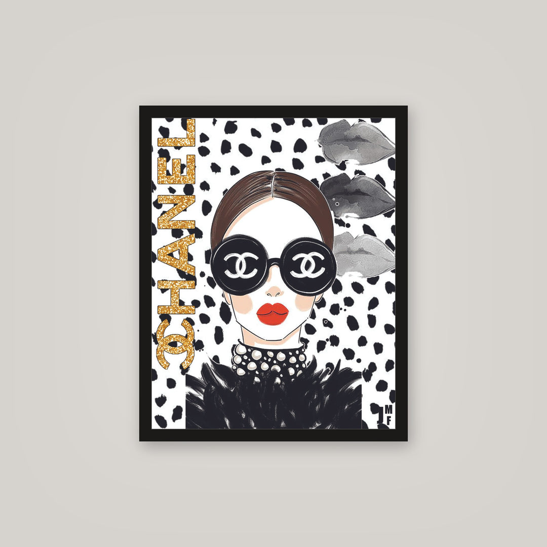 [auto-mockup] COLOR GIRL POSTER - 16 x 20in.