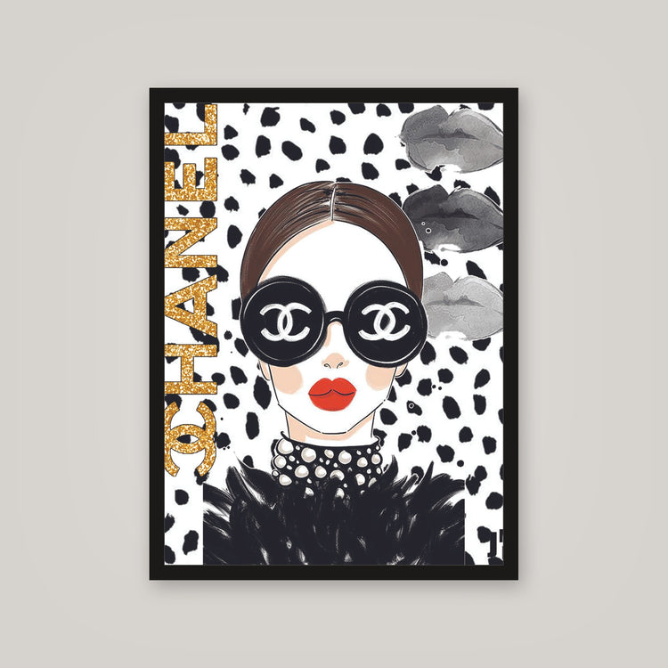 [auto-mockup] COLOR GIRL POSTER - 18 x 24in.