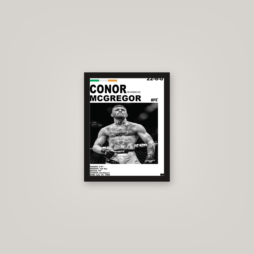 [auto-mockup] CONNOR MCGREGOR POSTER - 11 x 14in.