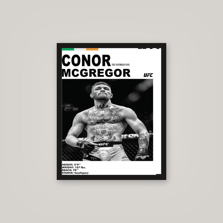 [auto-mockup] CONNOR MCGREGOR POSTER - 16 x 20in.