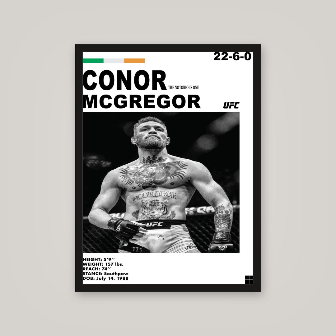 [auto-mockup] CONNOR MCGREGOR POSTER - 18 x 24in.
