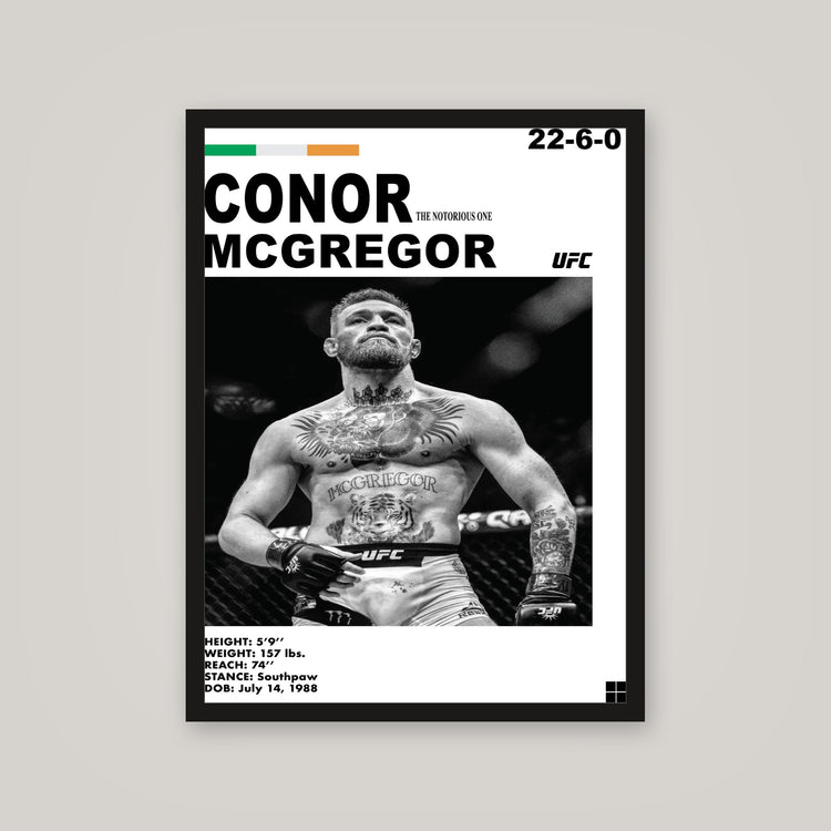 [auto-mockup] CONNOR MCGREGOR POSTER - 18 x 24in.