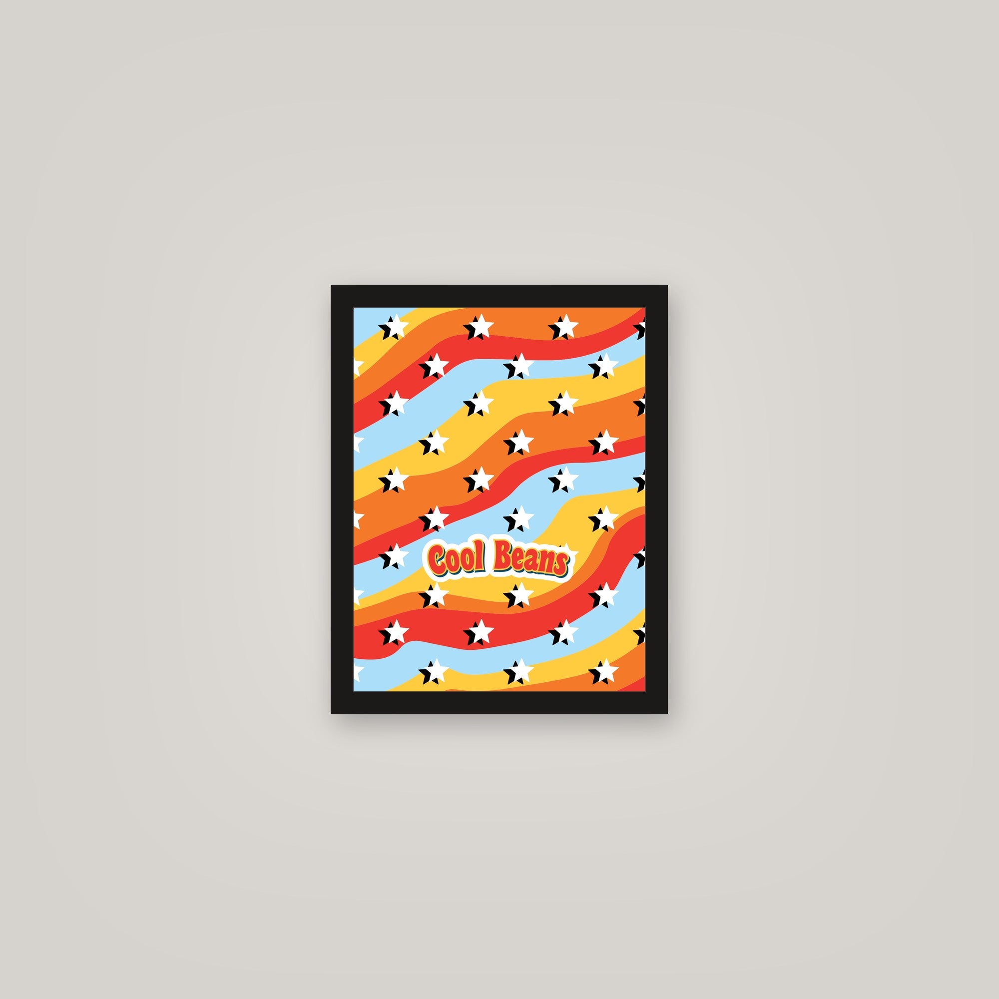 [auto-mockup] COOL BEANS POSTER - 11 x 14in.