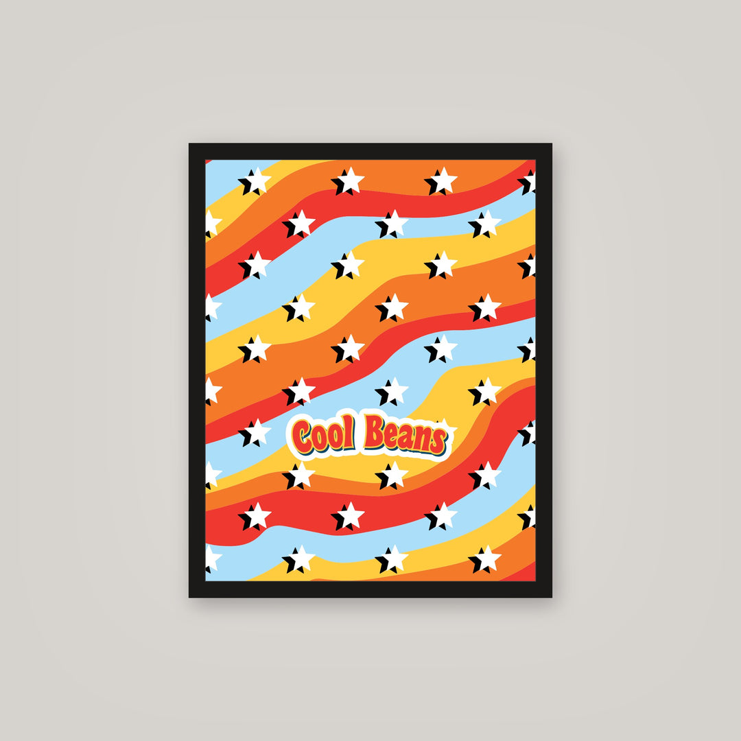 [auto-mockup] COOL BEANS POSTER - 16 x 20in.