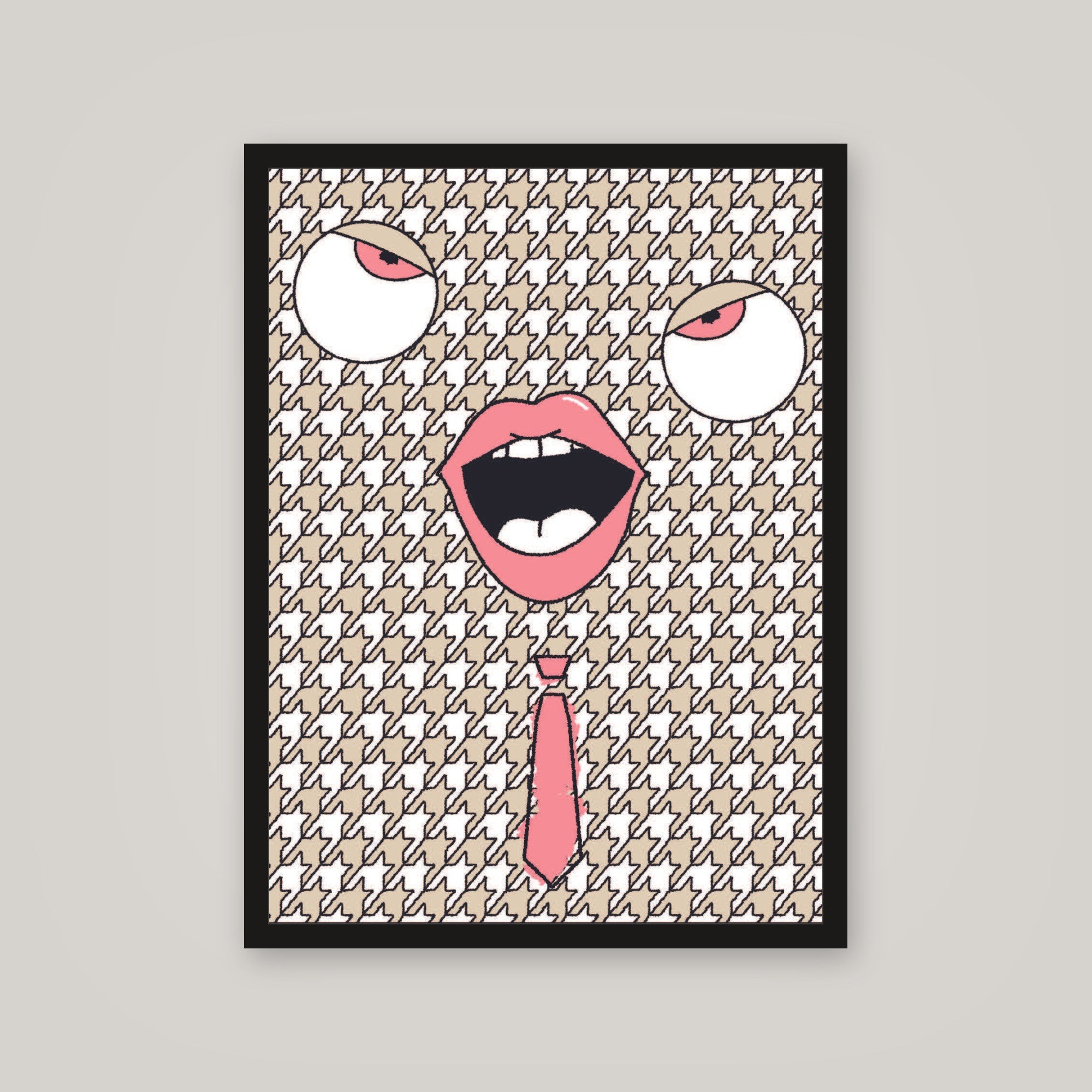 [auto-mockup] CRAZY EYES POSTER - 18 x 24in.