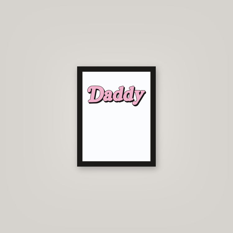 [auto-mockup] DADDY POSTER - 11 x 14in.
