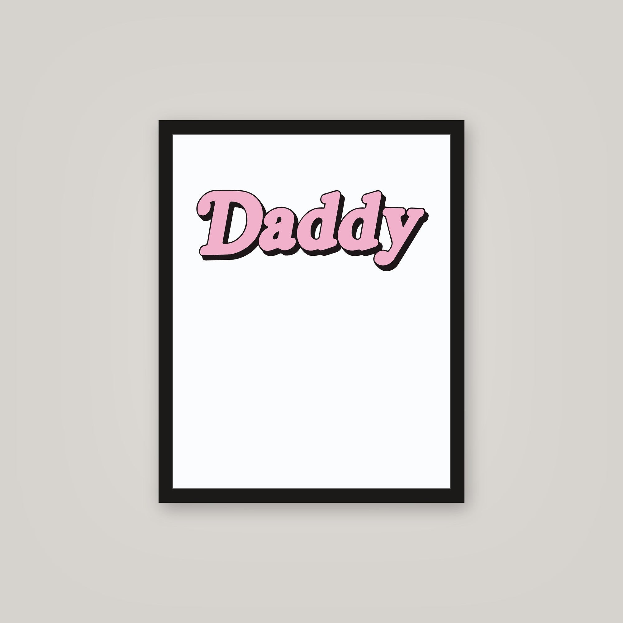 [auto-mockup] DADDY POSTER - 16 x 20in.