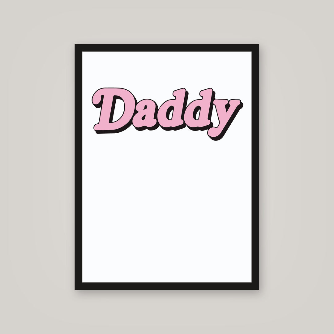 [auto-mockup] DADDY POSTER - 18 x 24in.