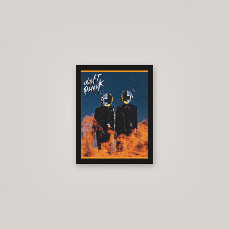 [auto-mockup] DAFT PUNK FIRE POSTER - 11 x 14in.