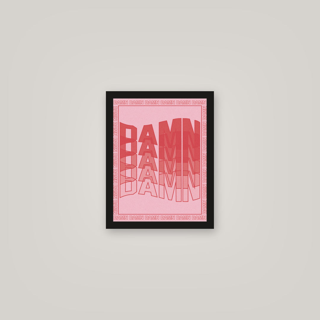 [auto-mockup] DAMN DAMN POSTER - 11 x 14in.