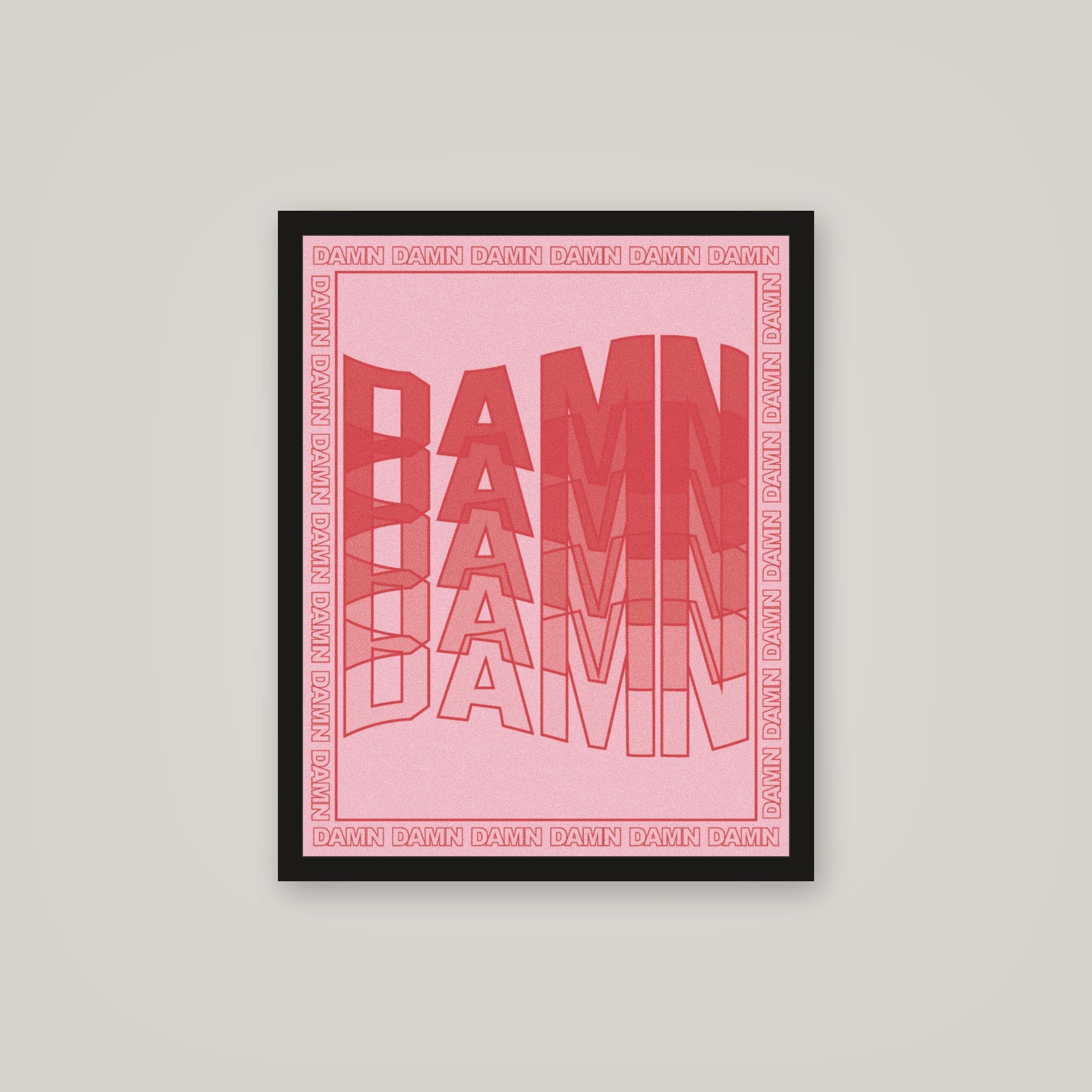 [auto-mockup] DAMN DAMN POSTER - 16 x 20in.