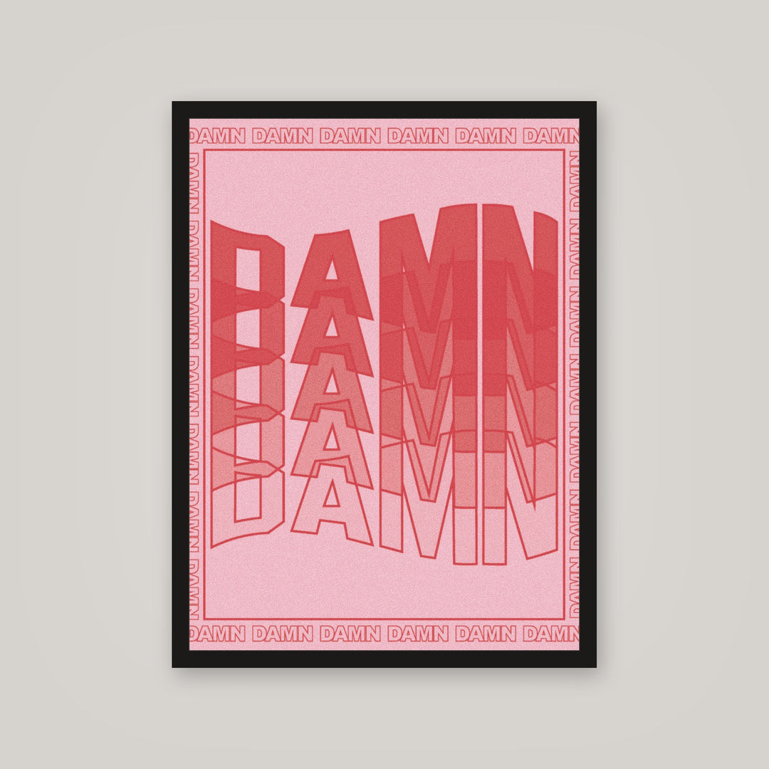 [auto-mockup] DAMN DAMN POSTER - 18 x 24in.