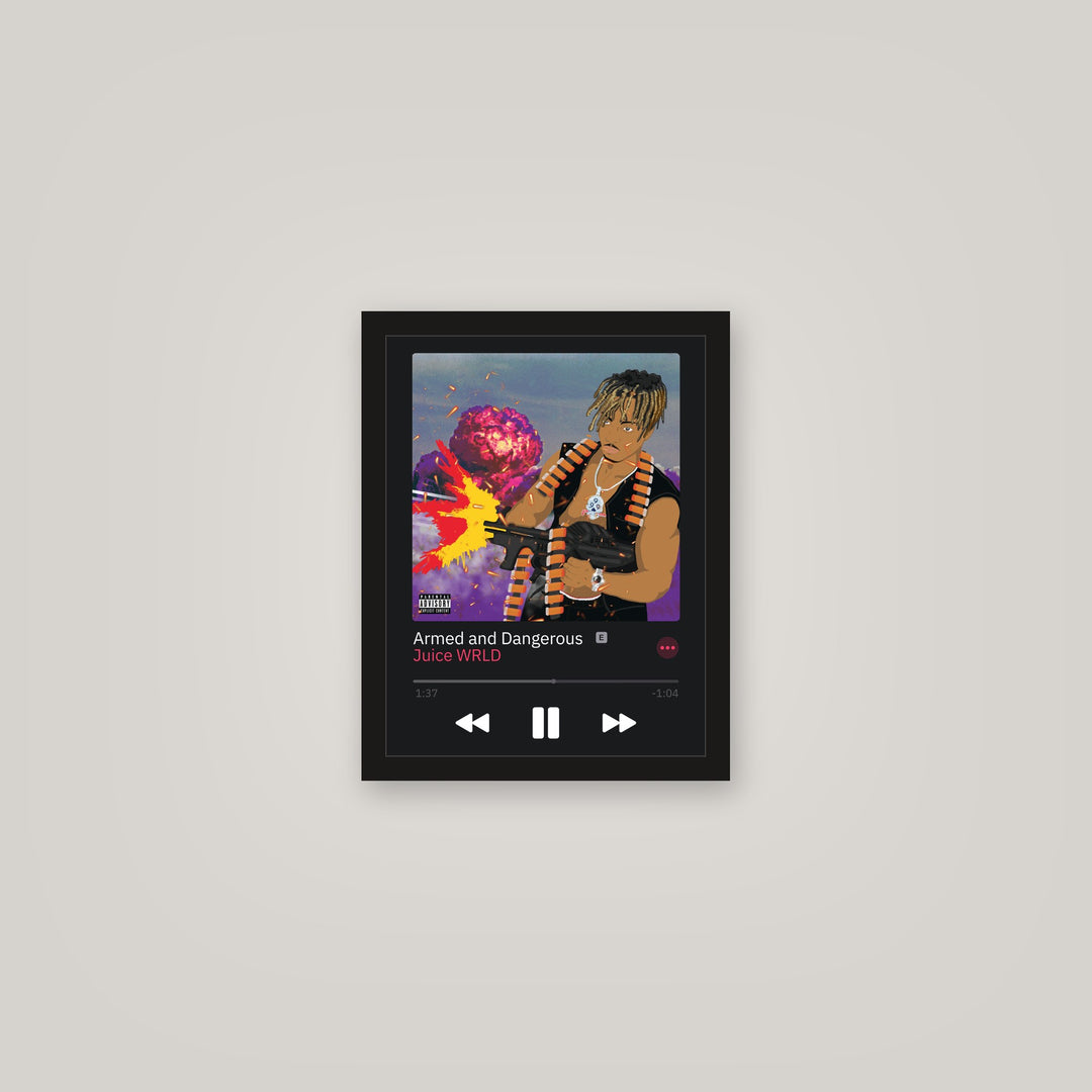 [auto-mockup] DANGEROUS MUSIC POSTER - 11 x 14in.