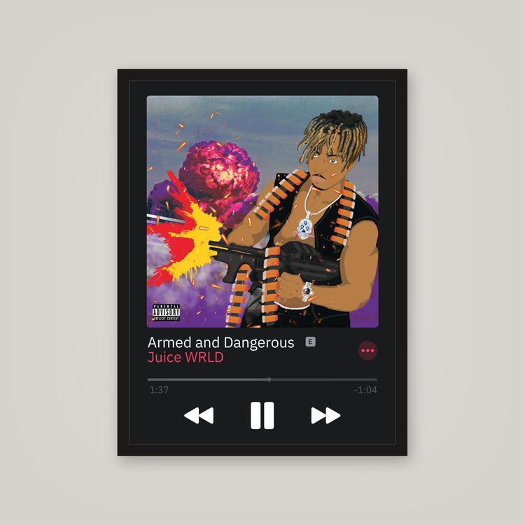 [auto-mockup] DANGEROUS MUSIC POSTER - 18 x 24in.