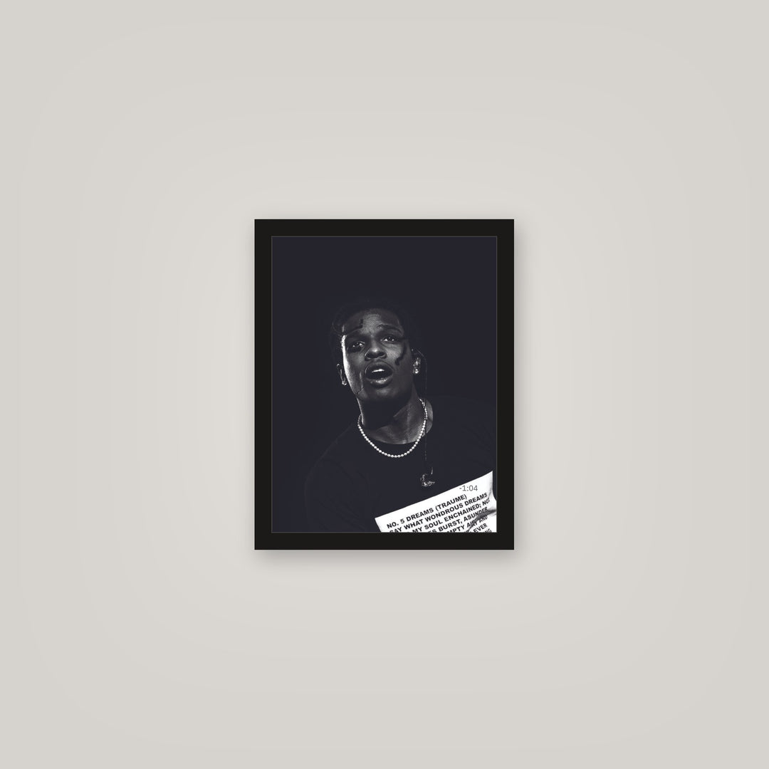 [auto-mockup] DARK ASAP ROCKY POSTER - 11 x 14in.