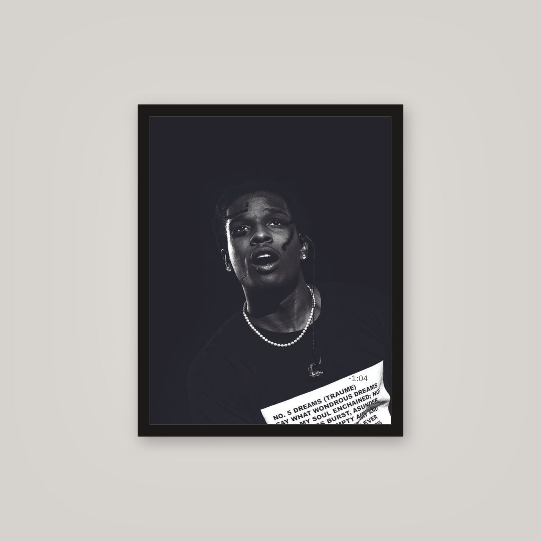 [auto-mockup] DARK ASAP ROCKY POSTER - 16 x 20in.
