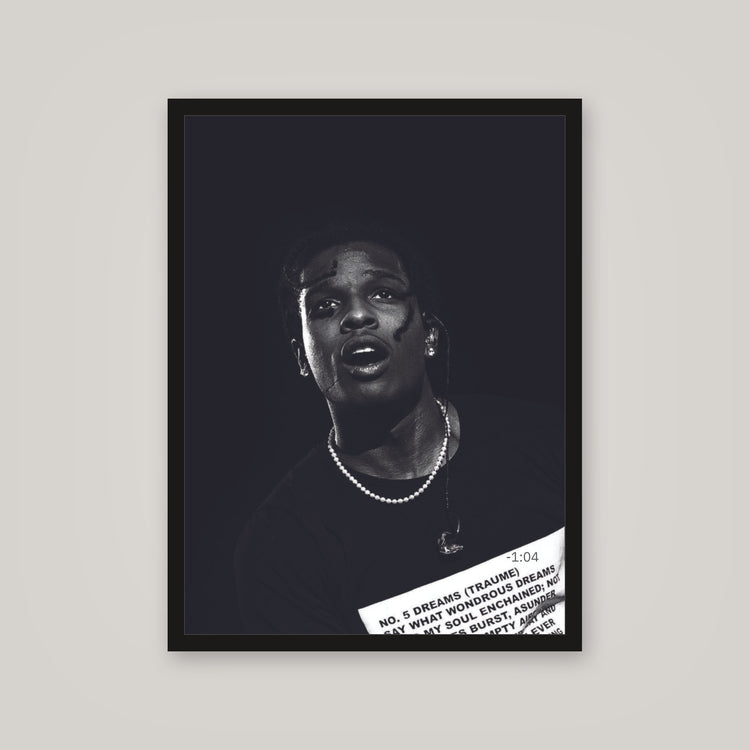 [auto-mockup] DARK ASAP ROCKY POSTER - 18 x 24in.