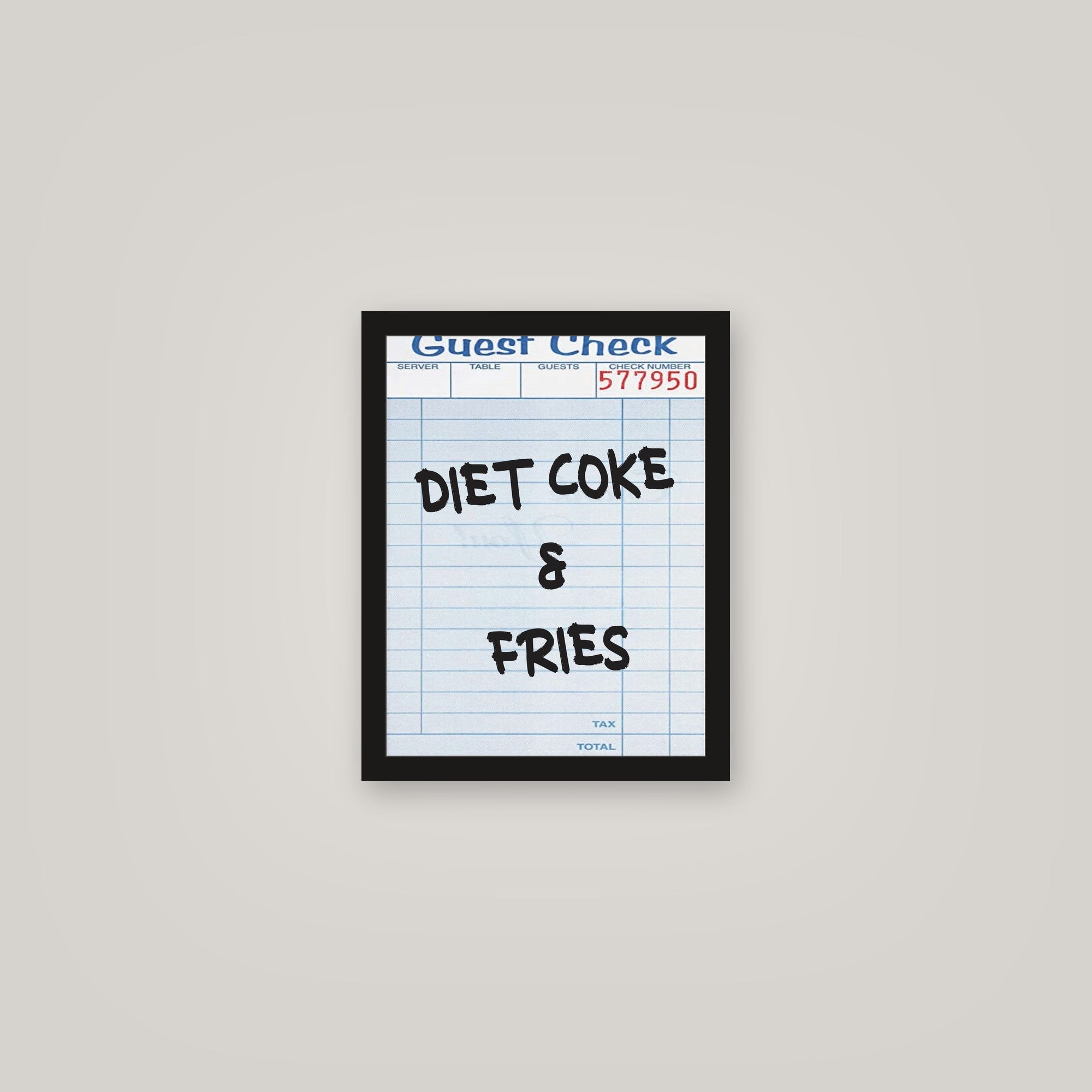 [auto-mockup] DC AND FRIES POSTER - 11 x 14in.