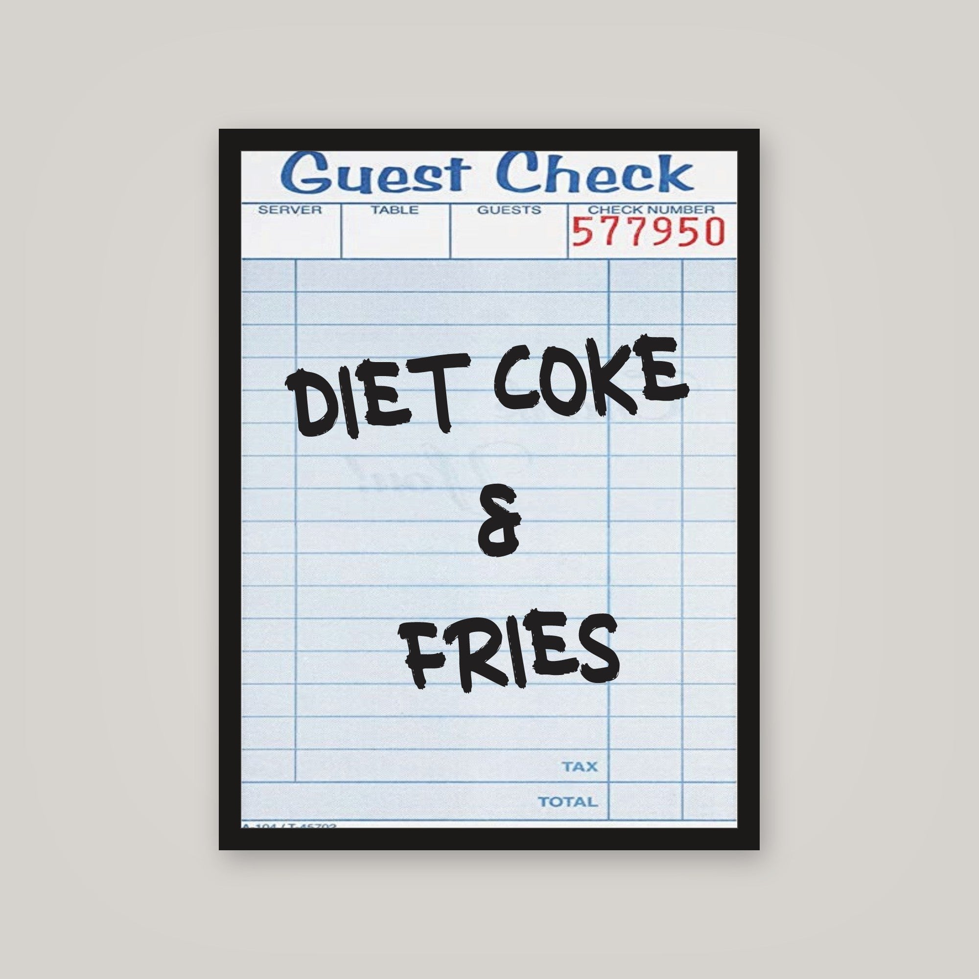 [auto-mockup] DC AND FRIES POSTER - 18 x 24 in