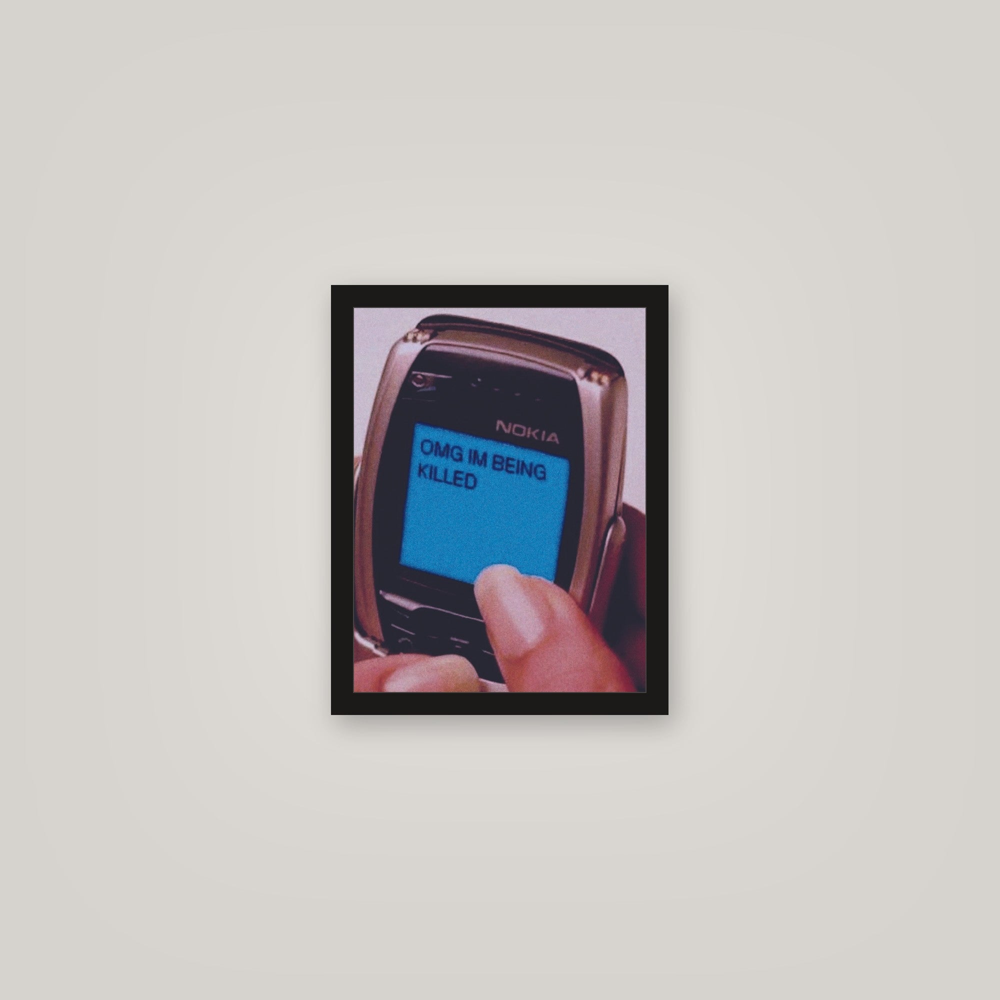 [auto-mockup] DEAD NOKIA POSTER - 11 x 14in.