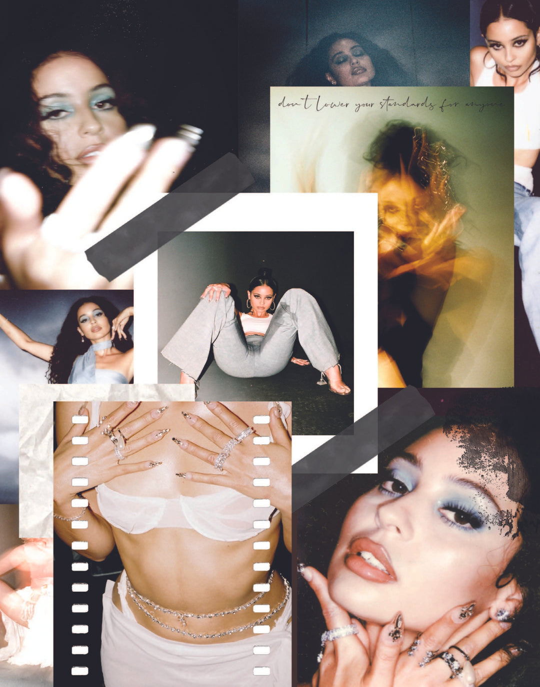 DEMI COLLAGE POSTER - PosterFi