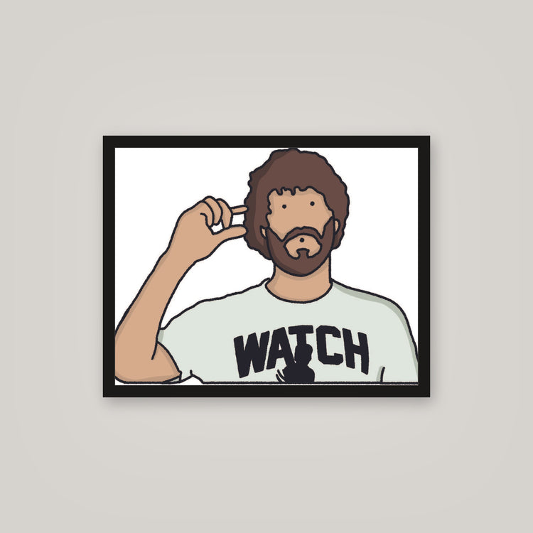 [auto-mockup] DICKY DRAWING POSTER - 16 x 20in.