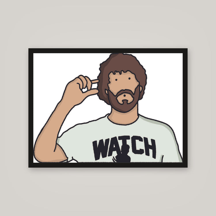 [auto-mockup] DICKY DRAWING POSTER - 18 x 24in.