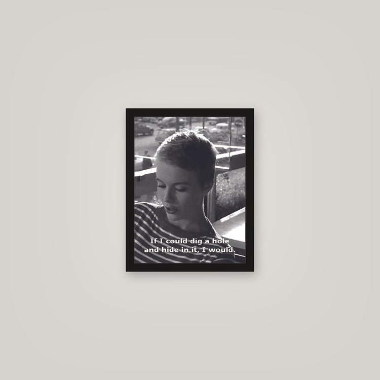 [auto-mockup] DIG A HOLE AND HIDE POSTER - 11 x 14in.