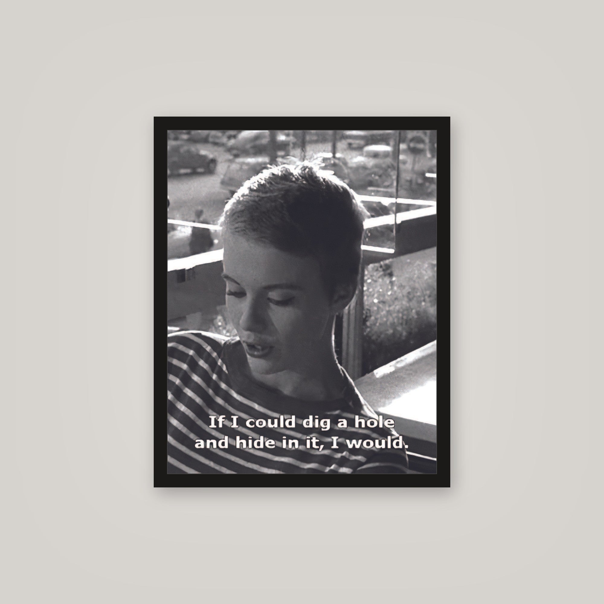 [auto-mockup] DIG A HOLE AND HIDE POSTER - 16 x 20in.
