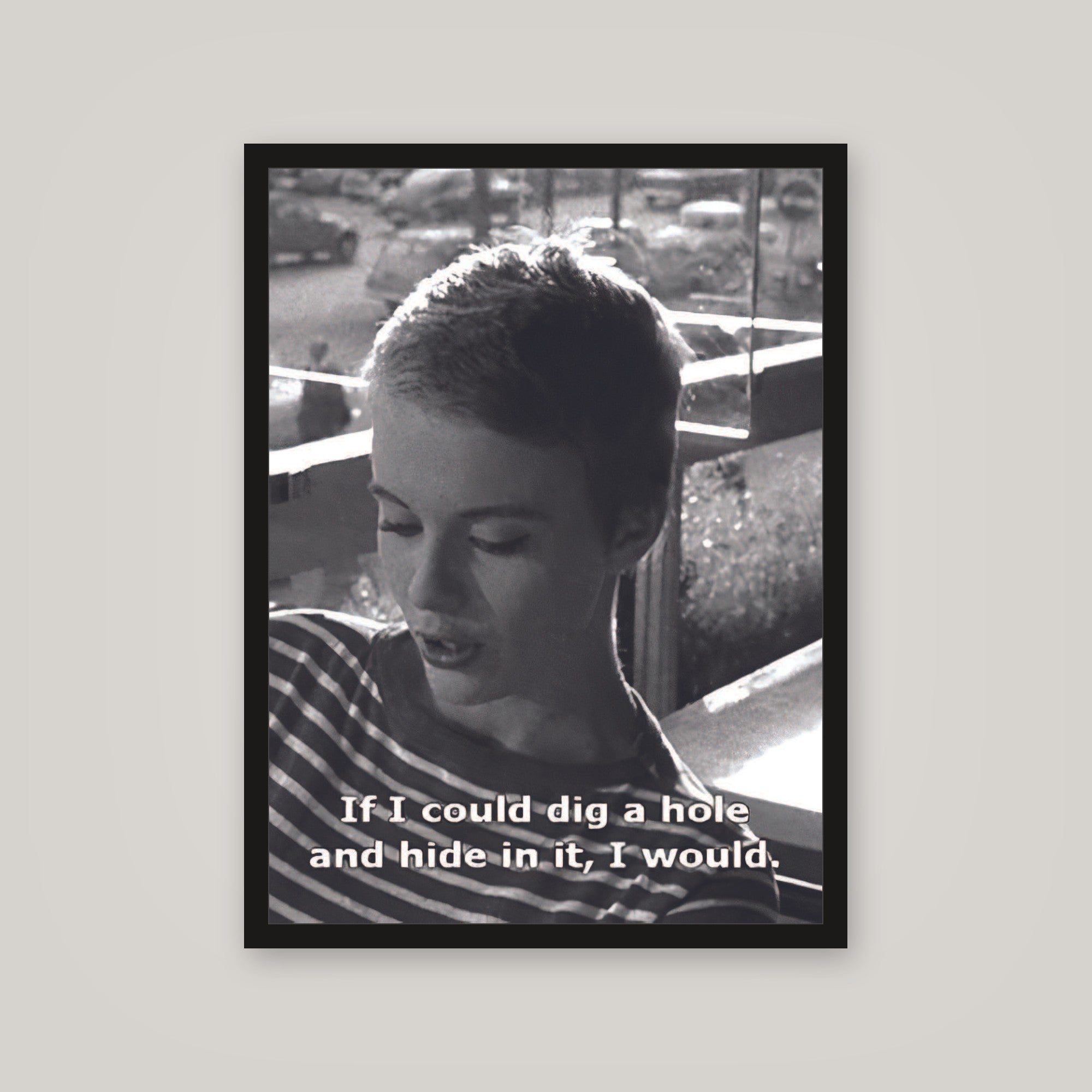[auto-mockup] DIG A HOLE AND HIDE POSTER - 18 x 24in.