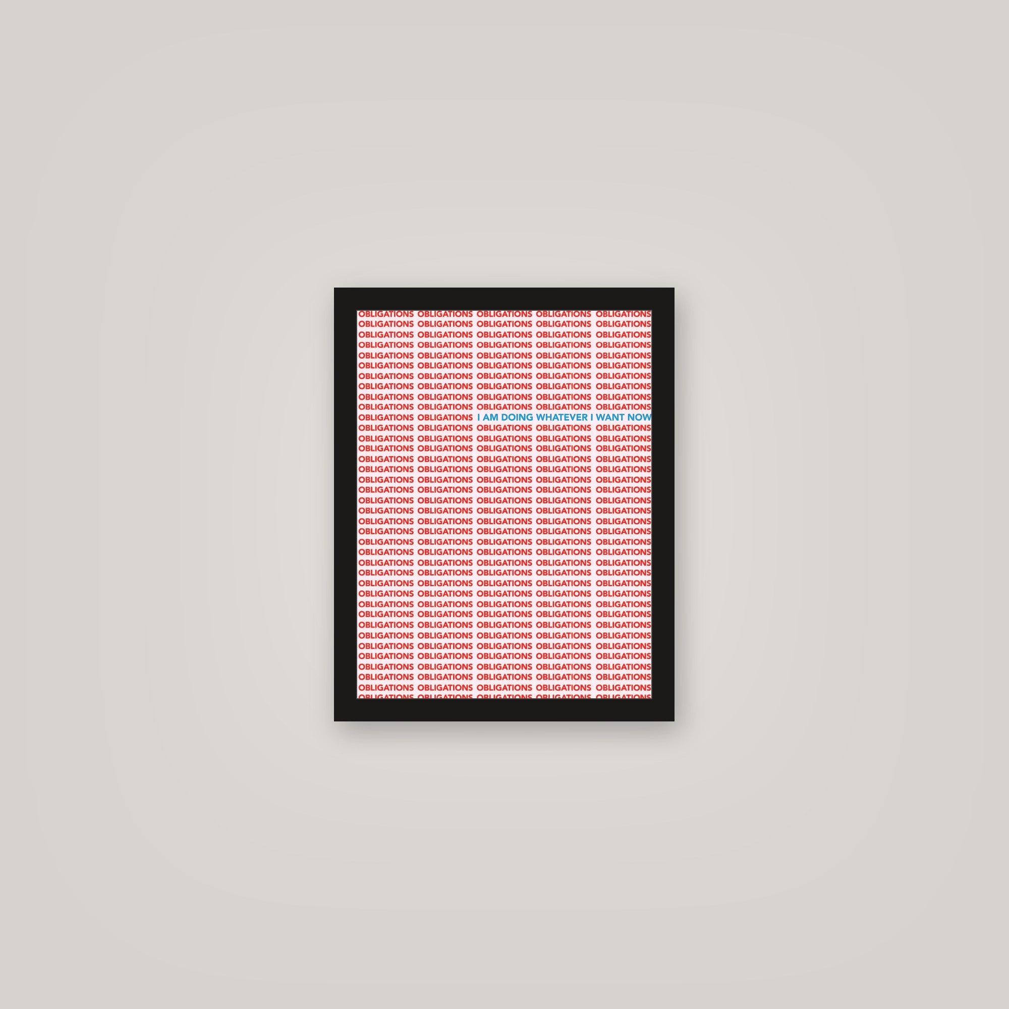 [auto-mockup] DO WHAT I WANT POSTER - 11 x 14in.