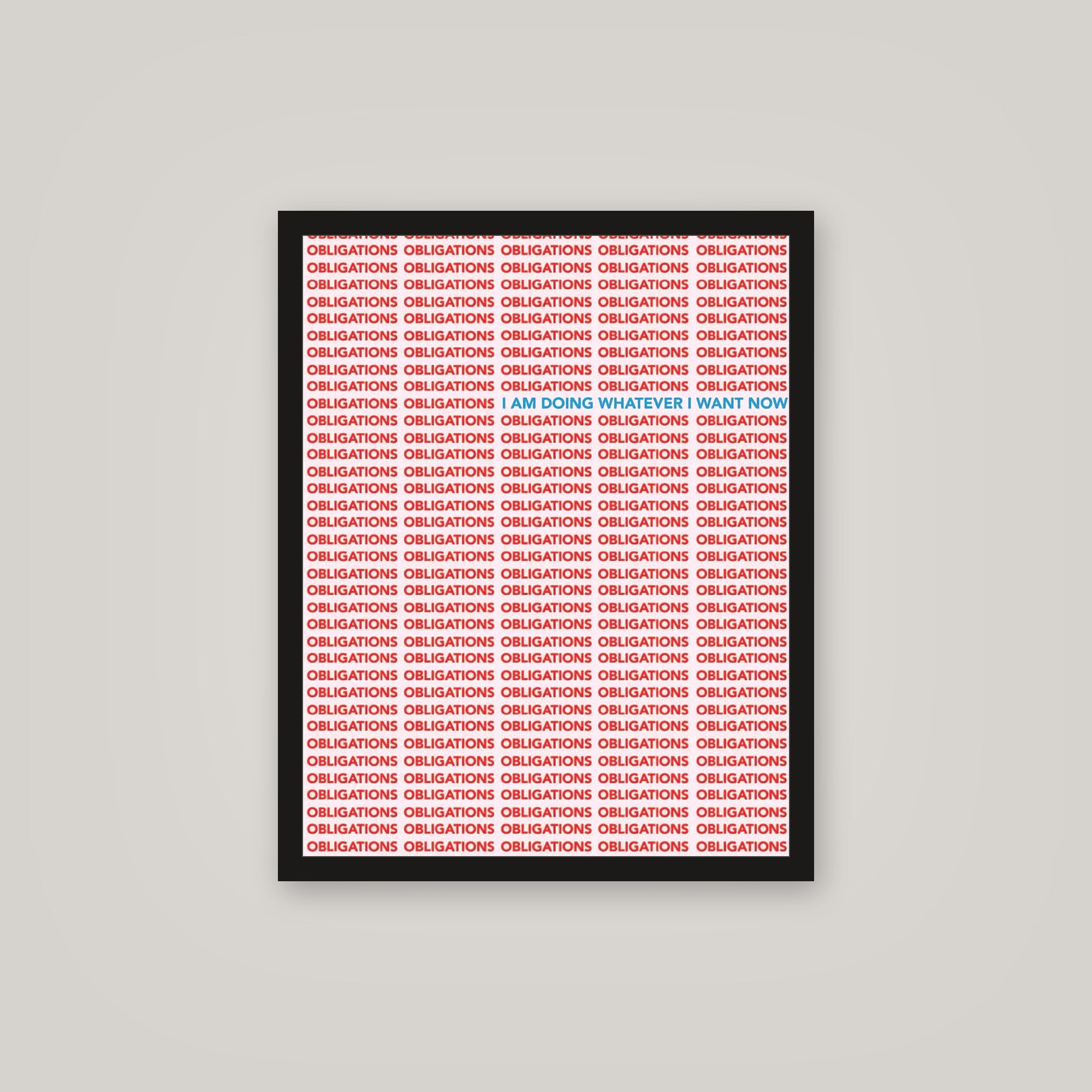 [auto-mockup] DO WHAT I WANT POSTER - 16 x 20in.