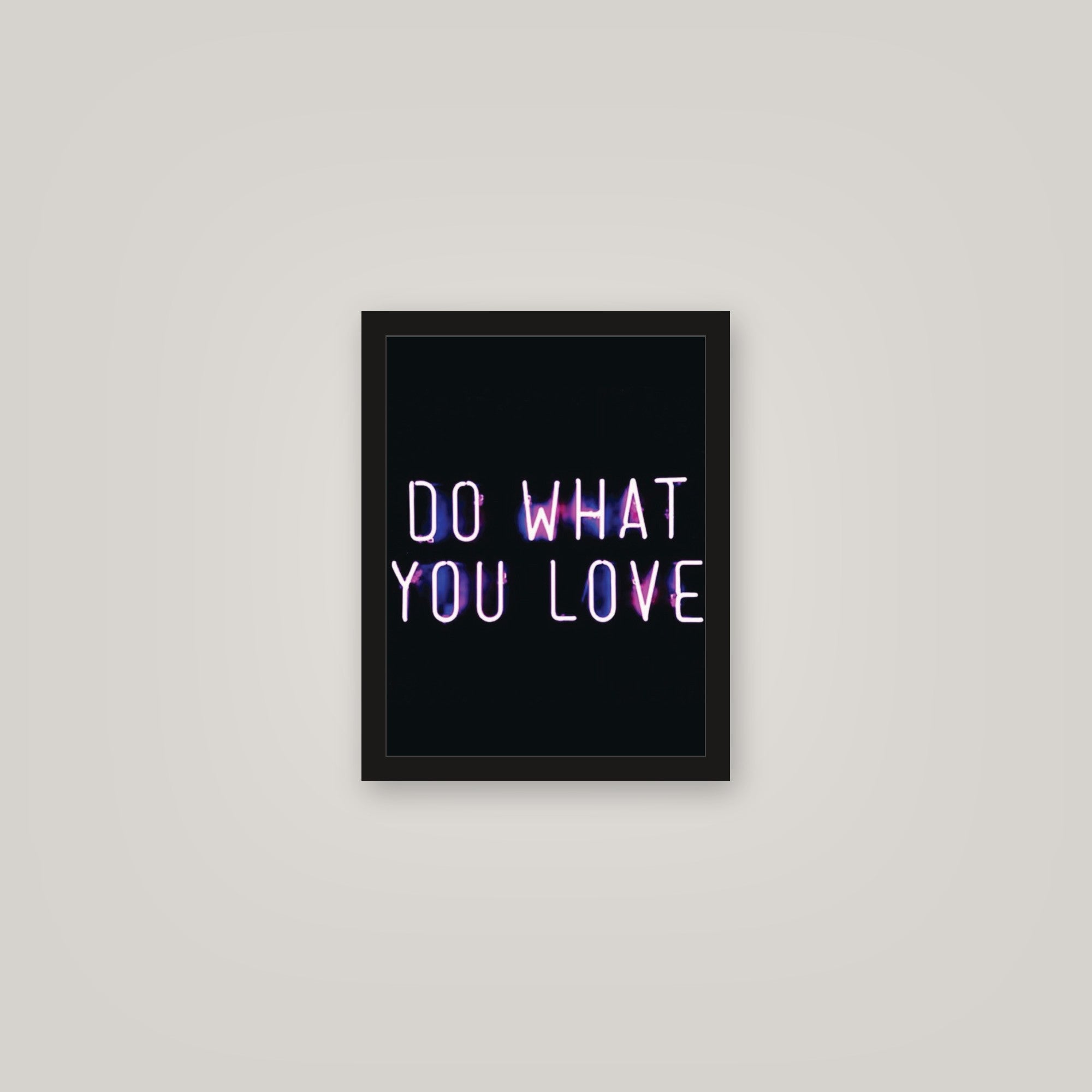[auto-mockup] DO WHAT YOU LOVE POSTER - 11 x 14in.