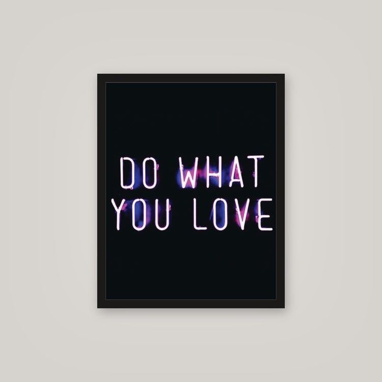 [auto-mockup] DO WHAT YOU LOVE POSTER - 16 x 20in.