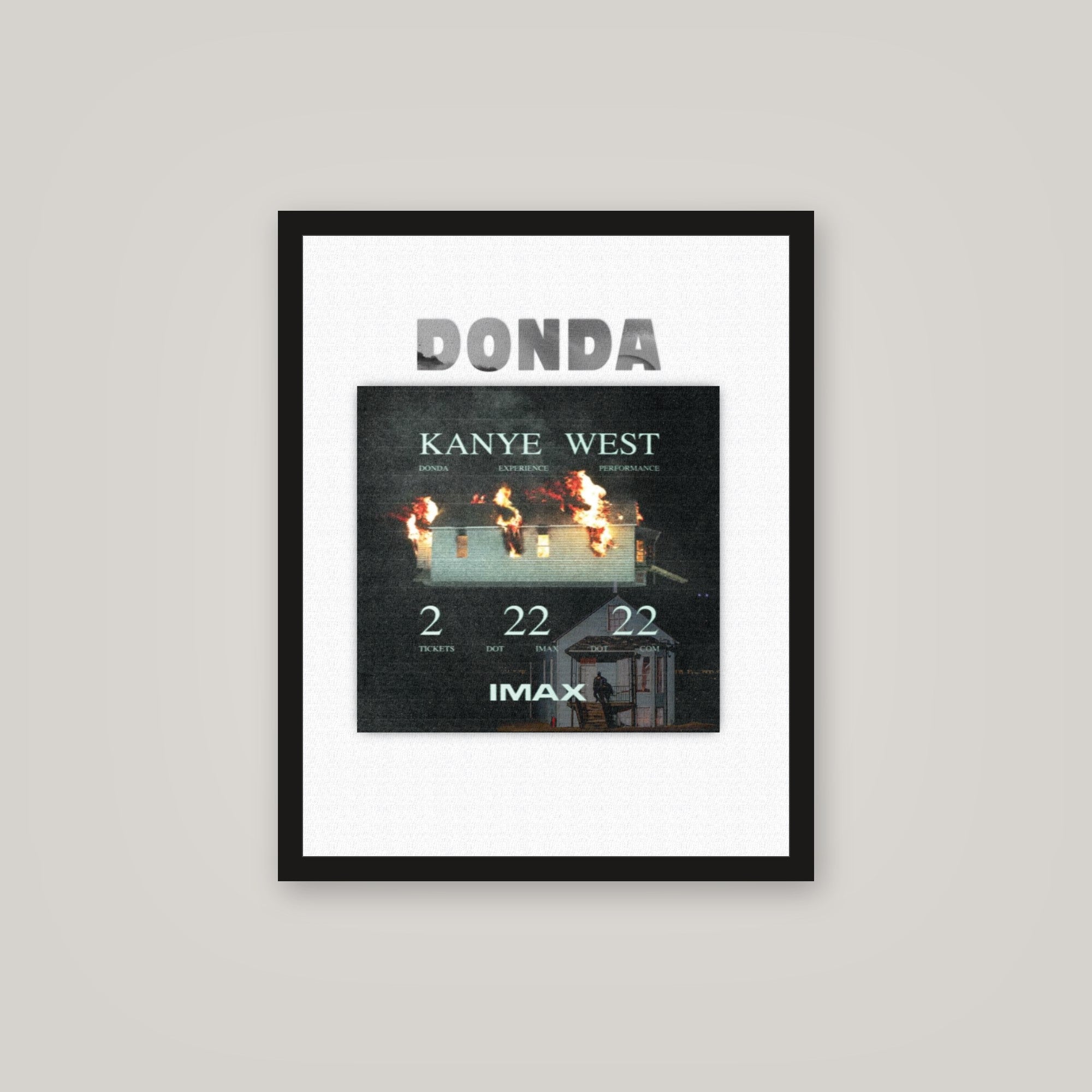 [auto-mockup] DONDA POSTER - 16 x 20 in.