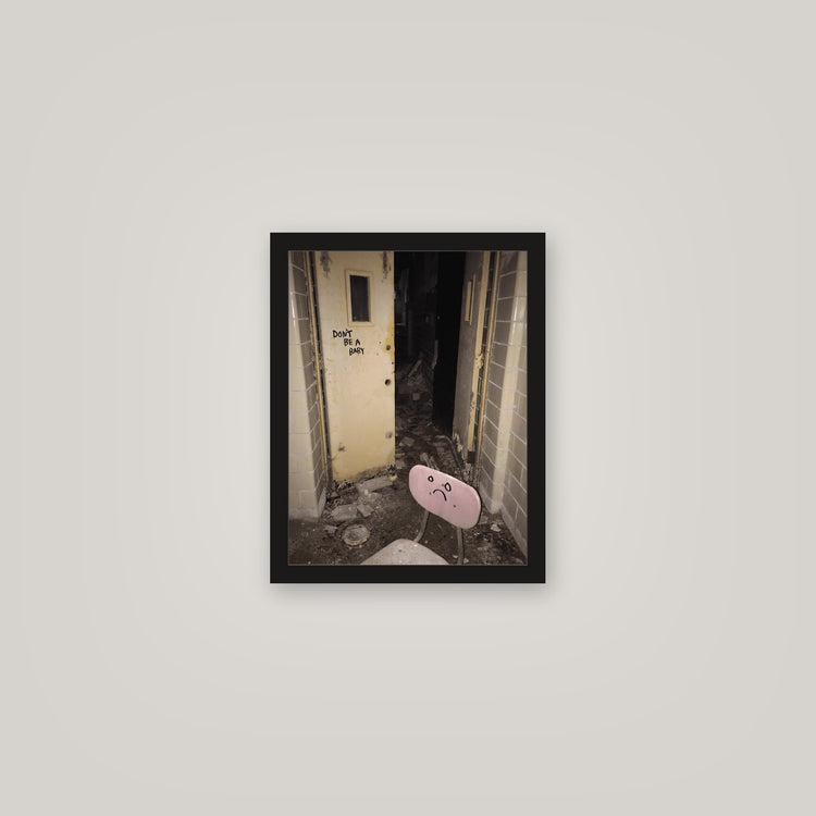 [auto-mockup] DONT B A BABY POSTER - 11 x 14in.