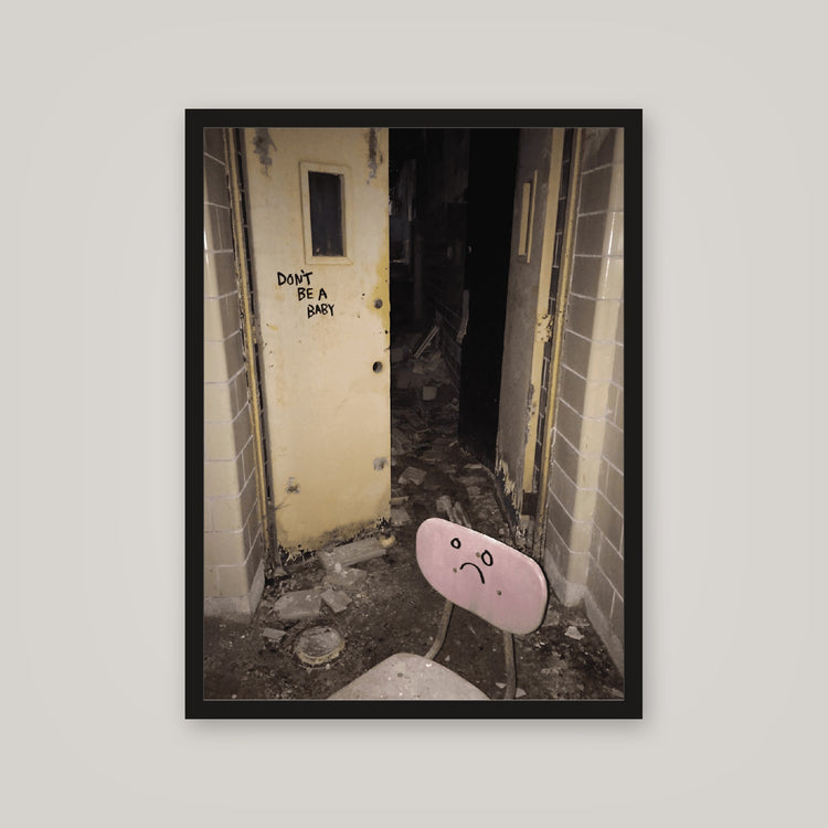 [auto-mockup] DONT B A BABY POSTER - 18 x 24in.