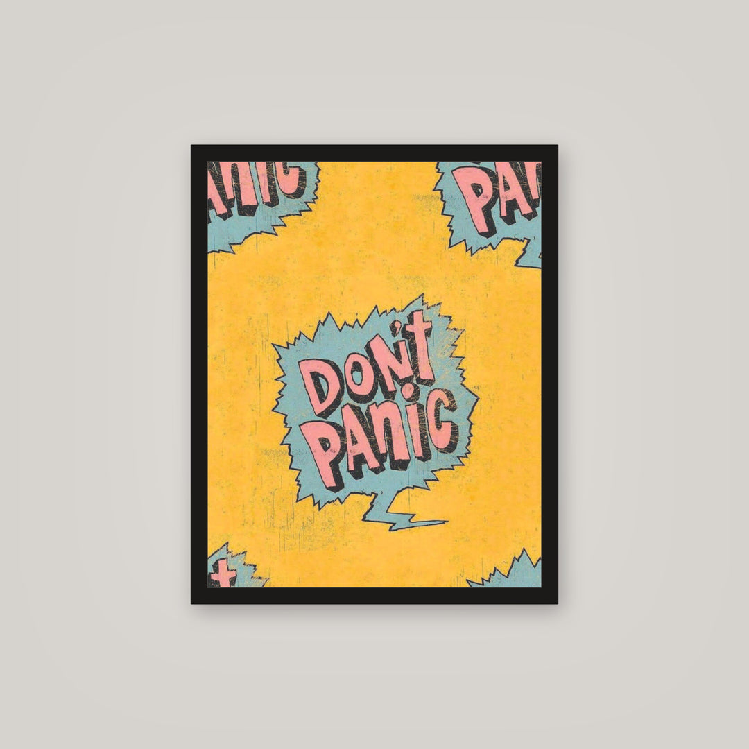 [auto-mockup] DONT PANIC POSTER - 16 x 20in.