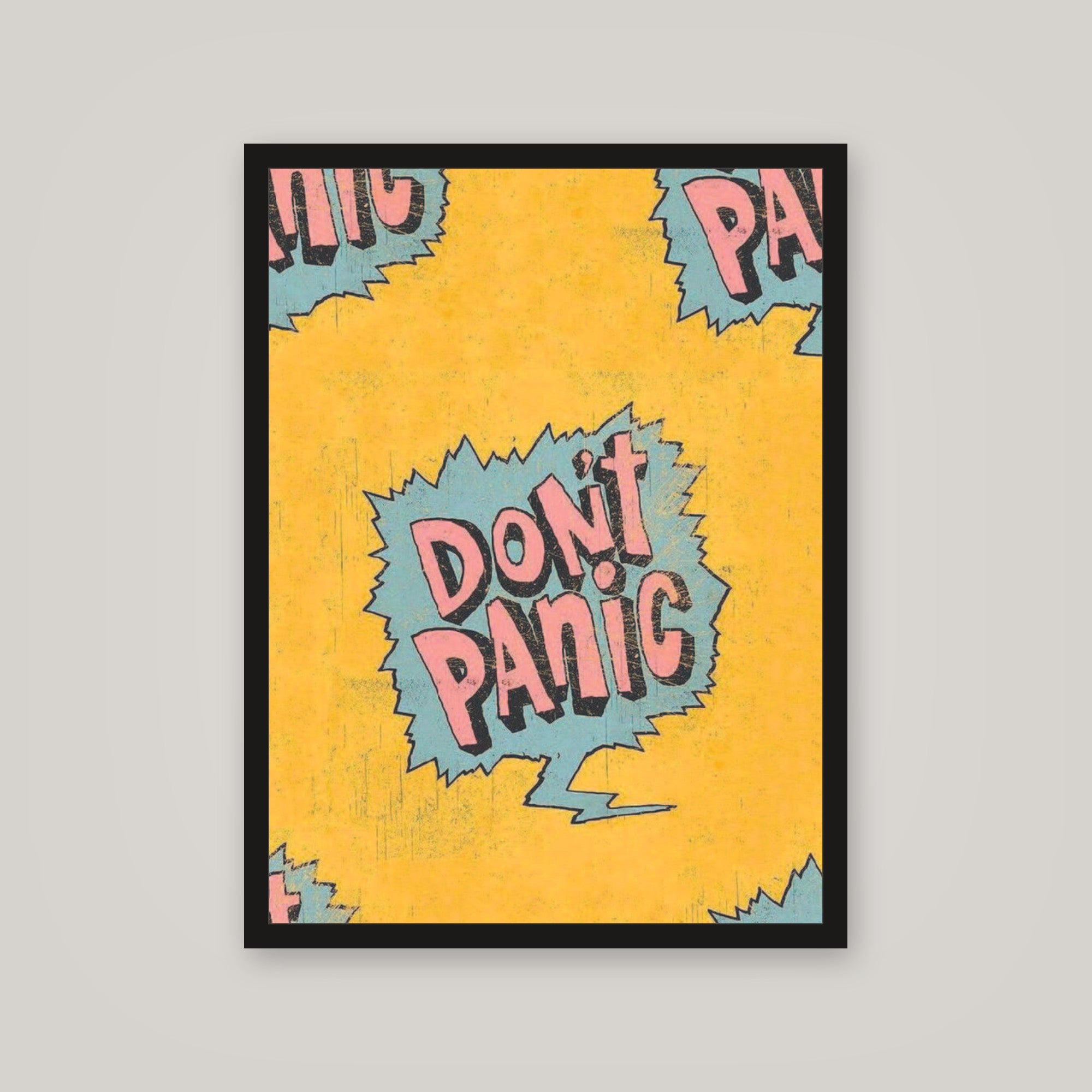 [auto-mockup] DONT PANIC POSTER - 18 x 24in.