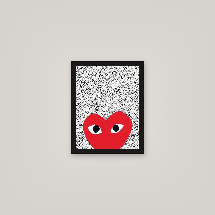 [auto-mockup] DOTTED CDG POSTER IN ALL COLORS - 11 x 14in.