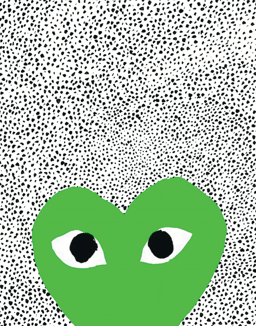 DOTTED CDG POSTER IN ALL COLORS PosterFi