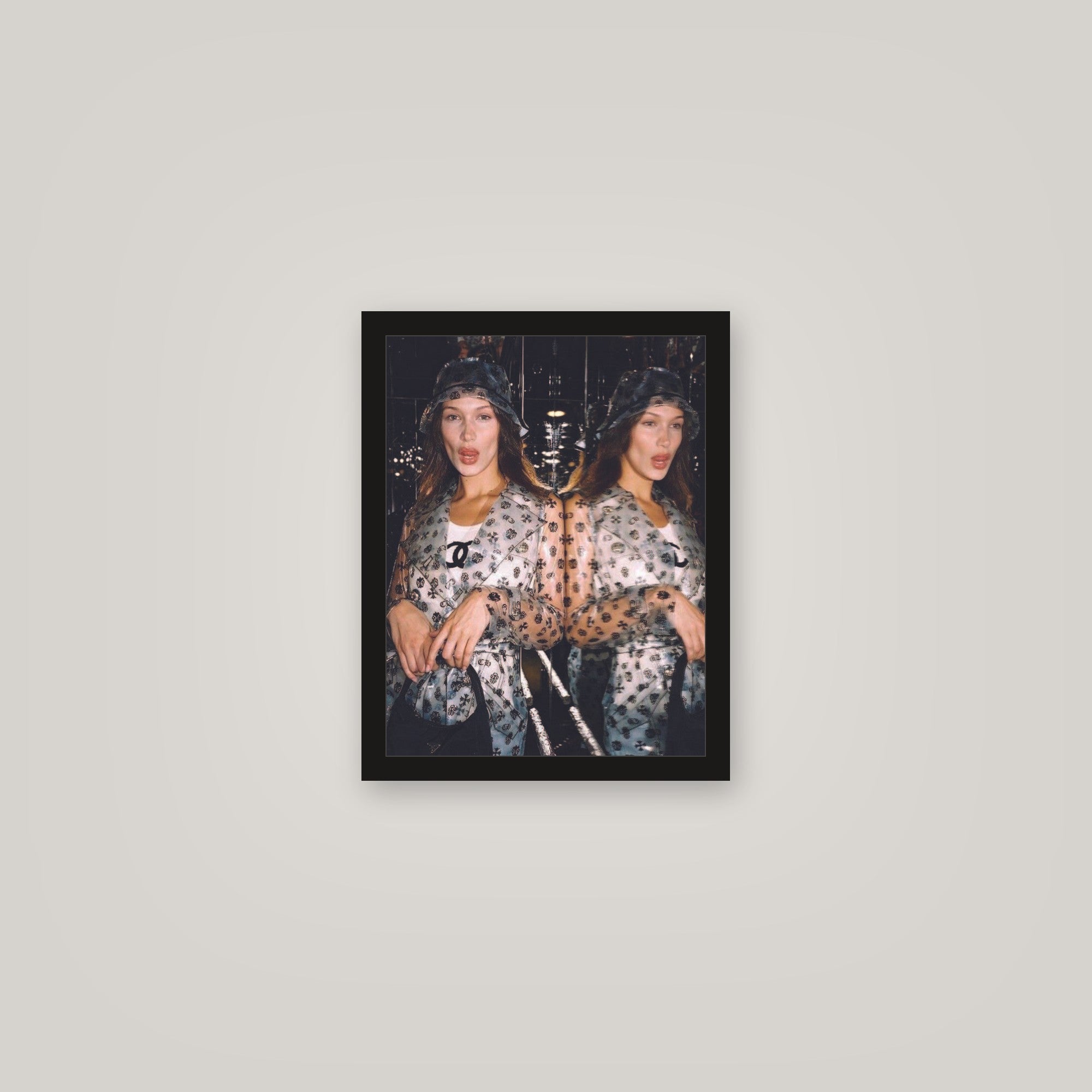 [auto-mockup] DOUBLE HADID POSTER - 11 x 14in.
