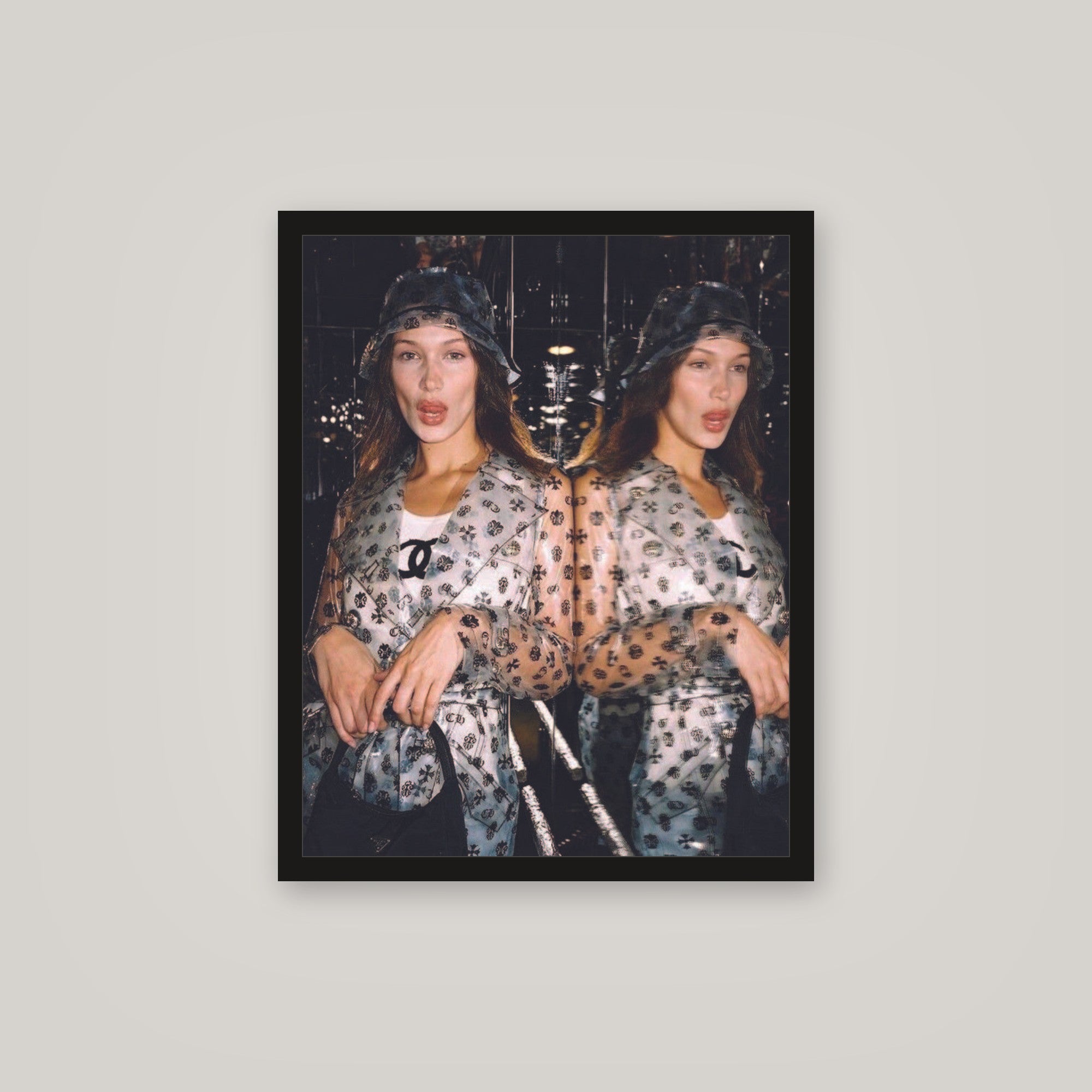 [auto-mockup] DOUBLE HADID POSTER - 16 x 20in.