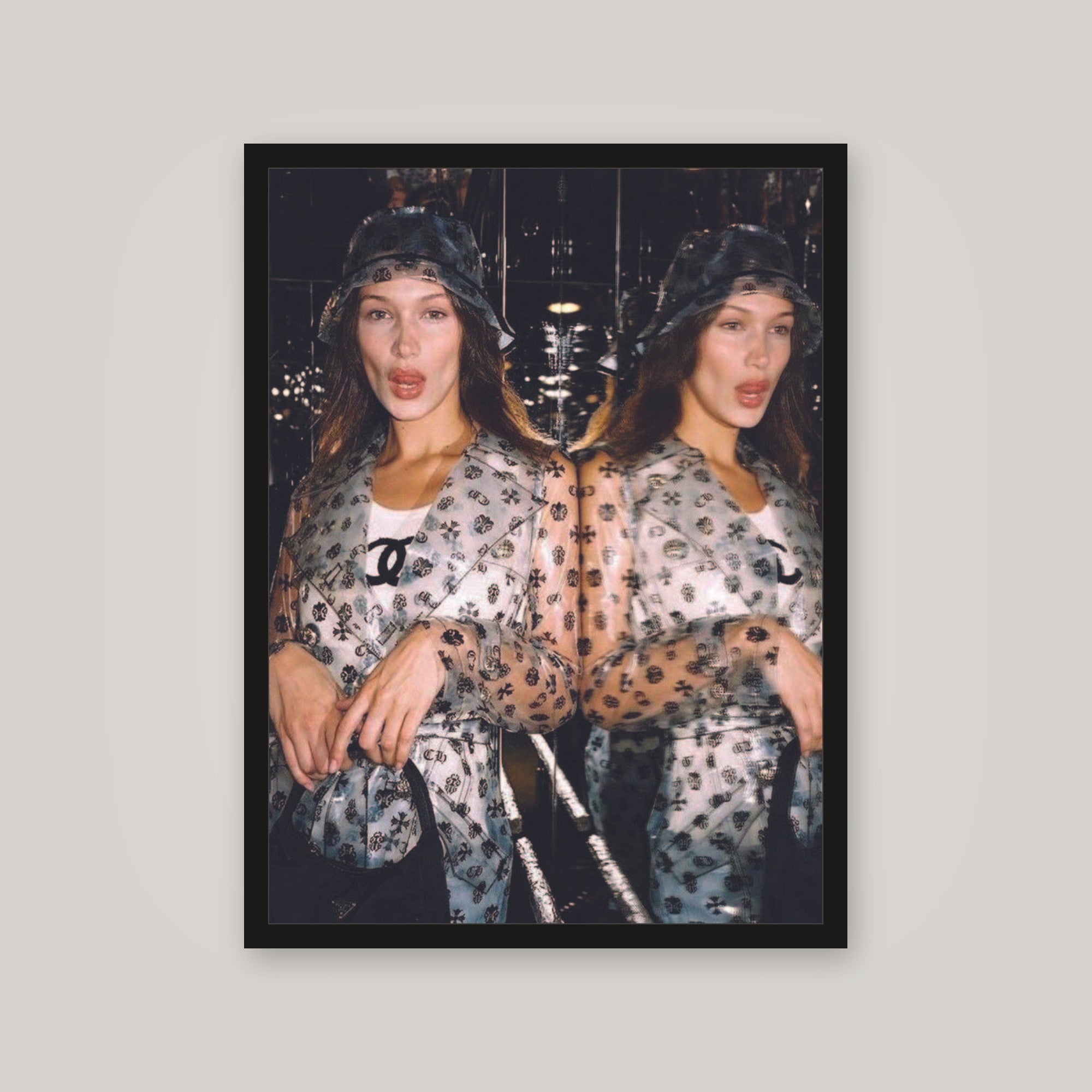[auto-mockup] DOUBLE HADID POSTER - 18 x 24in.