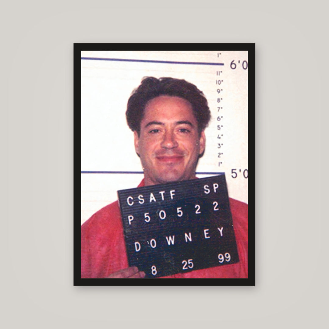 [auto-mockup] DOWNEY MUGSHOT POSTER - 18 x 24in.