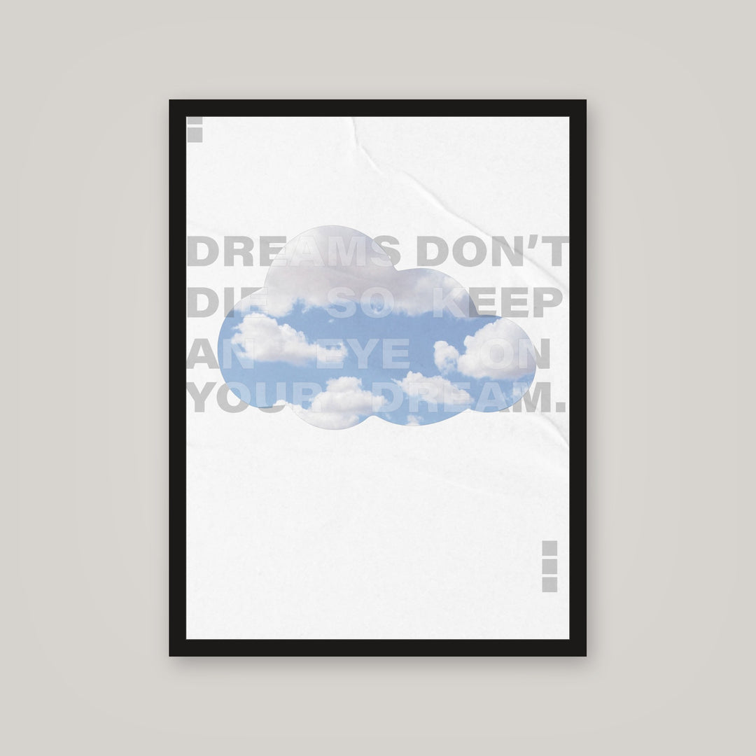 [auto-mockup] DREAMS DONT DIE POSTER - 18 x 24 in