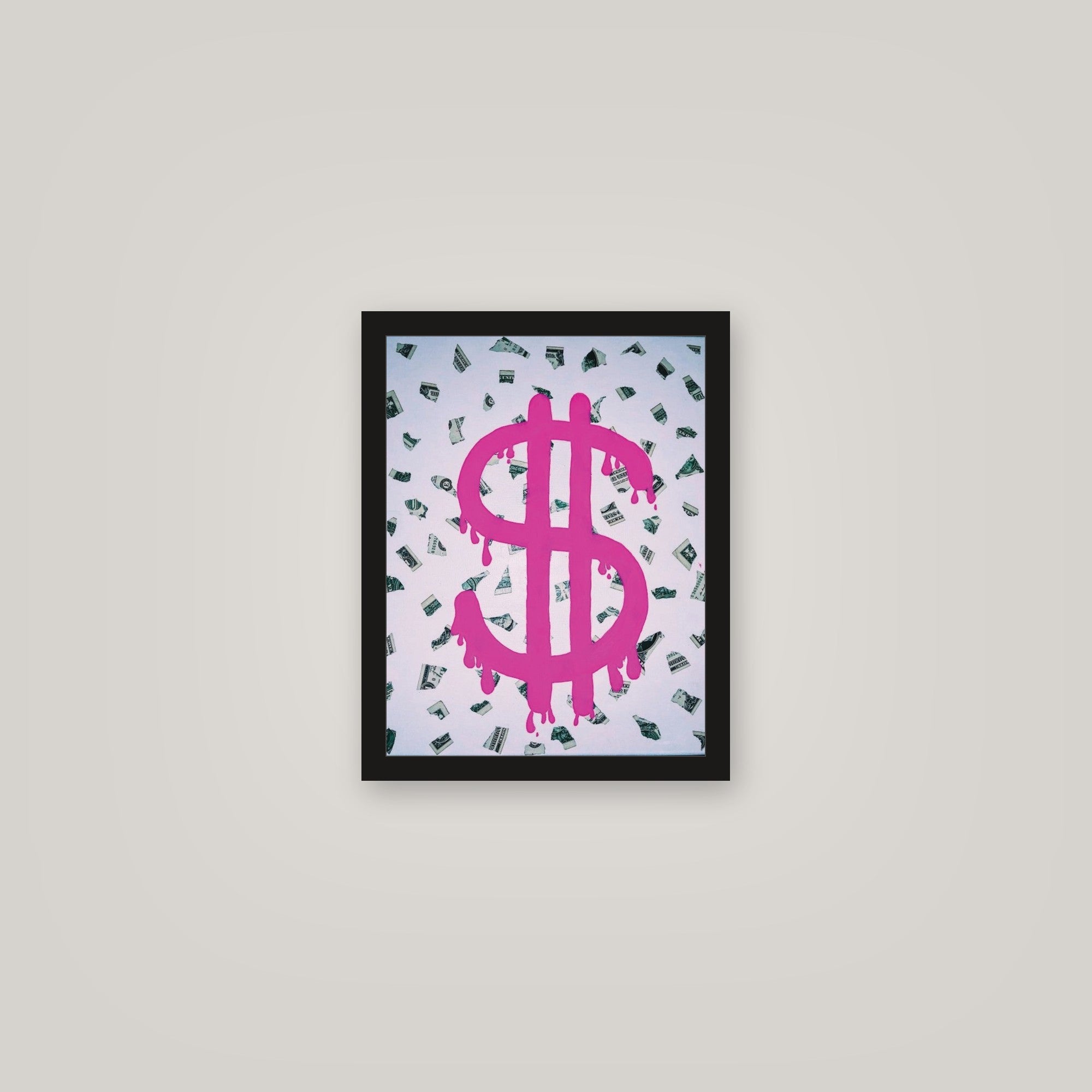 [auto-mockup] DRIPPING $ POSTER - 11 x 14in.