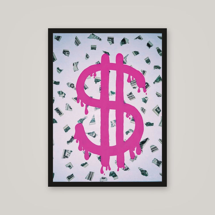 [auto-mockup] DRIPPING $ POSTER - 18 x 24in.