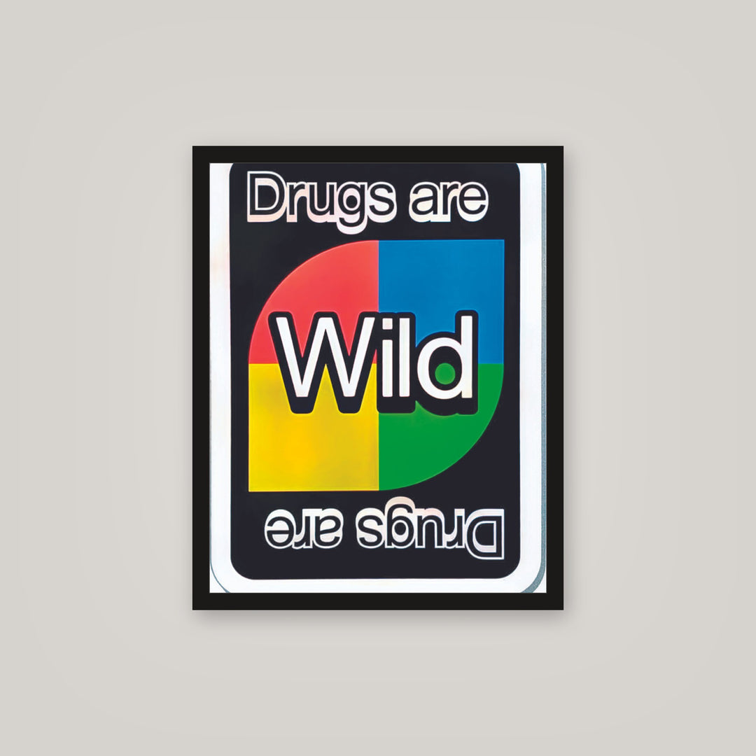 [auto-mockup] DRUGS ARE POSTER - 16 x 20in.